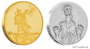 スター・ウォーズ(TM)最新作「最後のジェダイ」公開中！ボバ・フェット＆ハン・ソロを描いたコインが12月20日登場