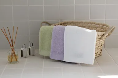 シルキーコットンを使用した『ナノプラチナタオル』