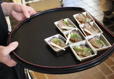 さわら試食画像