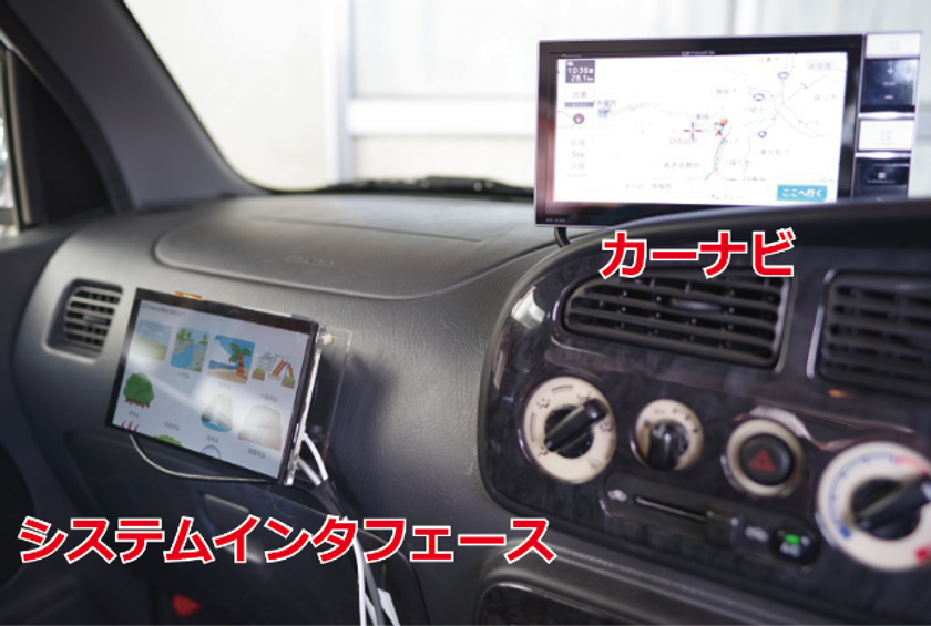 理工学研究科 秋山耀さん・総合数理学部 宮下芳明教授
3Dプリンタ・カーナビを統合した乗用車システムを開発
～行き先に応じて物品を推薦し3Dプリント～