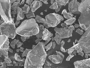 アルマグ合金粉末顕微鏡写真