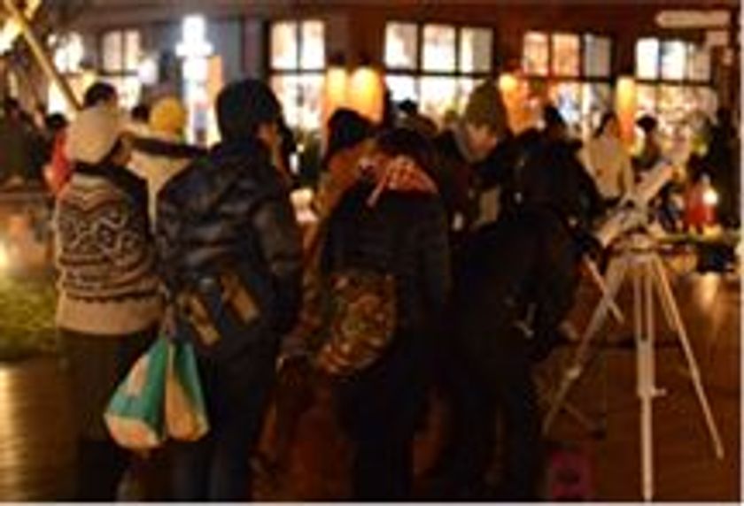 「西武線沿線クリスマススタープレゼント～
じゃがおサンタとトナカイからの贈り物～」
１２月２４日（日）クリスマスイブの夜空に輝く星を楽しもう！