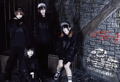 KRY×ハードコアチョコレート　蹴威DAVIDEプルパーカ(KRY限定KILLブラック)2