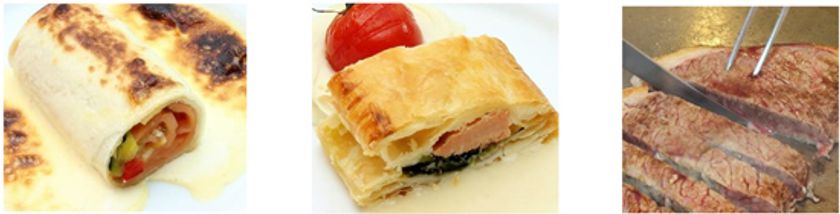 目の前で仕上げる「イルマーレ・シェフズキッチン」
サーモンの美味しさを包み込んで味わう！
2018年1月1日（月・祝）より
呉阪急ホテル　バイキング「イルマーレ」