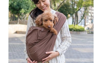 犬用“抱っこ紐”専門店、大阪市に1月10日オープン　360kgの負荷に耐える頑丈さ＆肩腰に優しい使いやすさを両立