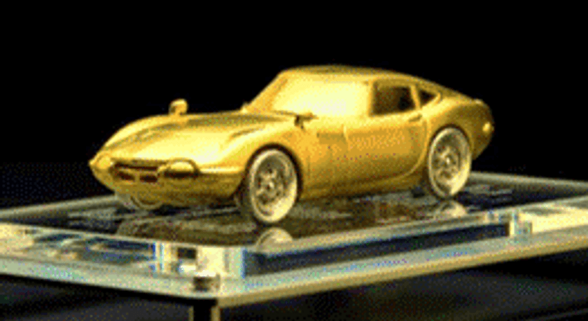 新春！トヨタの名品2000GTが名古屋に初登場
松坂屋名古屋店「黄金の世界展」