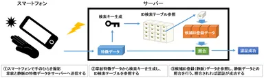 「可視光手のひら認証」イメージ