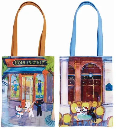 トートバッグA(左)、トートバッグB(右)