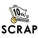 SCRAP10周年ロゴ