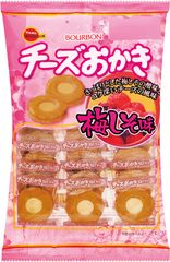 ブルボン、「チーズおかき梅しそ味」を1月23日(火)に新発売！
