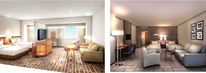 全客室禁煙化へ、「加熱式たばこ専用コーナー」も新設
全客室で天然温泉が楽しめる ホテル阪神 全290室を改装
2018年1月8日(月・祝)着工　同年7月完成、
より“都市のくつろぎ”を提供するホテルへ