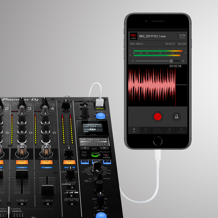 簡単にdjミックスを録音でき 世界中の人に効率よくプロモーションができるdj向け録音アプリケーション Djm Rec を1月23日リリース Pioneer Dj株式会社のプレスリリース
