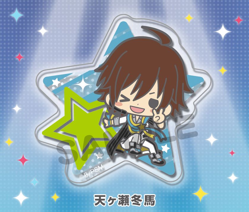 アニメ「アイドルマスター SideM」より、クリアブローチコレクションが登場!!