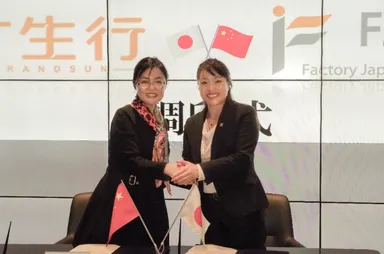 フランチャイズ契約締結時の様子