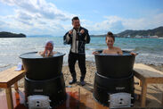 ケンコバが上島竜兵らと人生最高の朝っ風呂を求め露天風呂トラックで絶景スポットを巡る新感覚・温泉旅バラエティー番組を1月20日10:30～放送