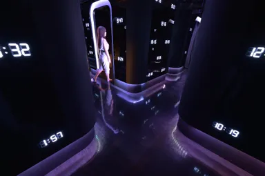 タイムマシンフロアの利用写真