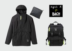 アニエスベー×BACHコラボレーション　アノラックジャケットとバックパック3月上旬発売！