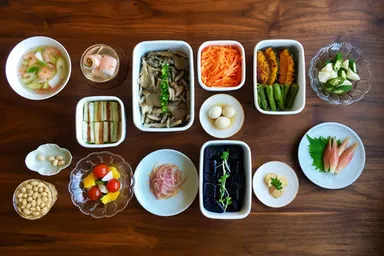 浅漬けサラダの素　調理イメージ