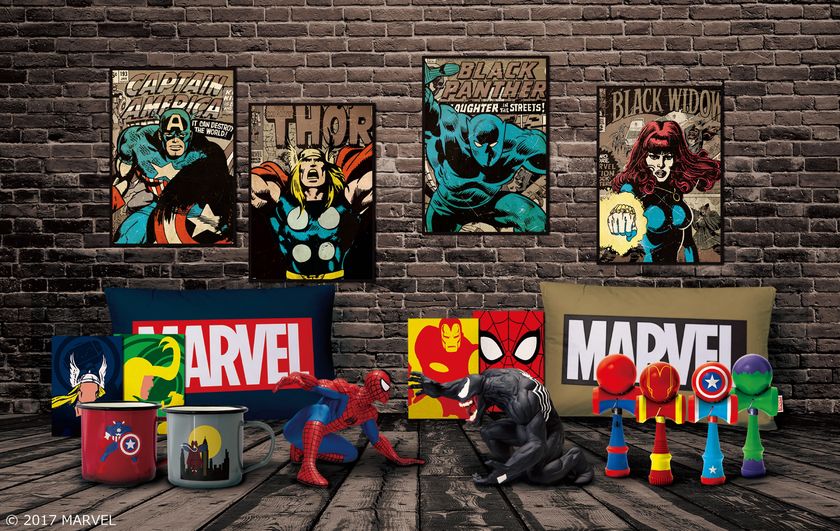 世界中で盛り上がりを見せる”マーベル”の限定グッズが手に入る！
「スパイダーマン」も人気ヴィラン「ヴェノム」も登場！
Happyくじ「MARVEL」COMICS シリーズが好評発売中！
