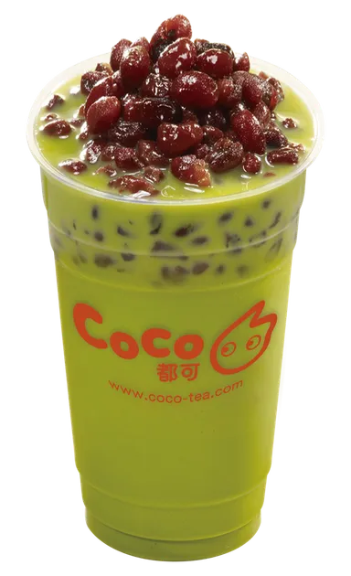 あずき抹茶ミルクティー