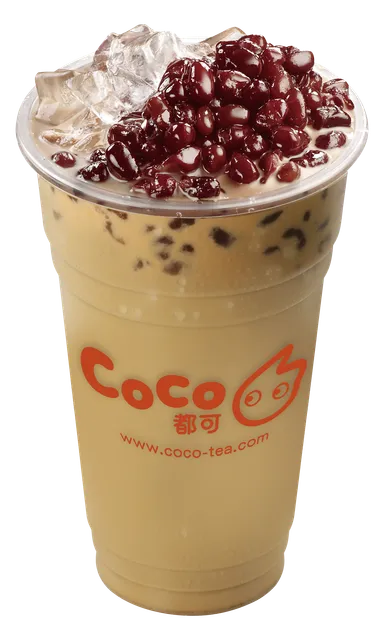 あずきミルクティー