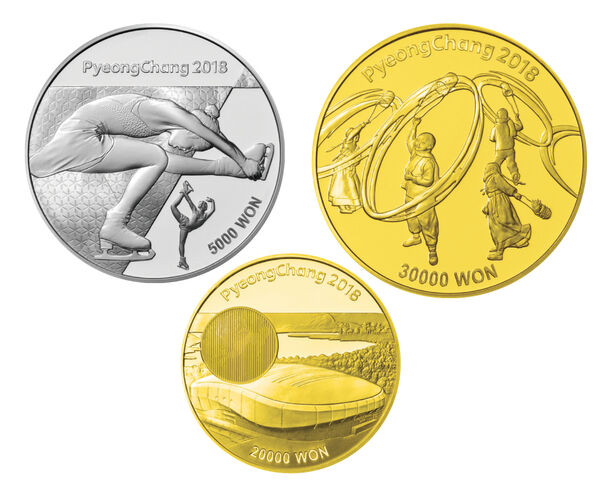 ピョンチャン2018オリンピック冬季競技大会公式記念コイン