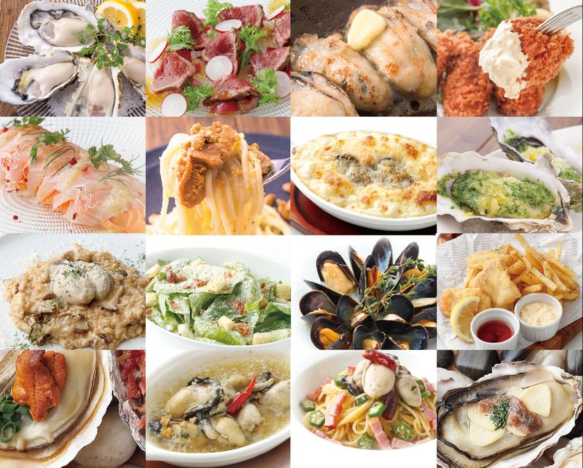旬到来！2018年最初のバイキングは“旬の牡蠣尽くし”
人気メニュー25品バイキング！ 