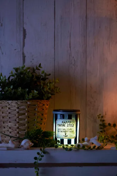 キャニスターソーラーライトストライプ