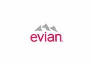 「エビアン」ロゴ