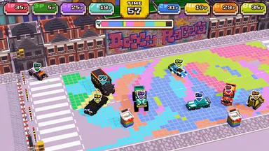 「パーティゲーム：PAINT」ドリフト全開でペンキを塗りまくれ！