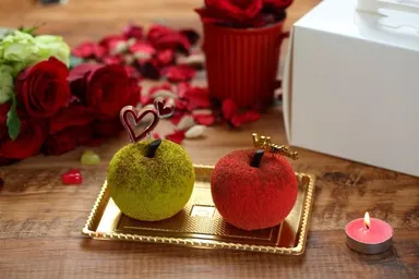 バレンタイン原宿りんご1