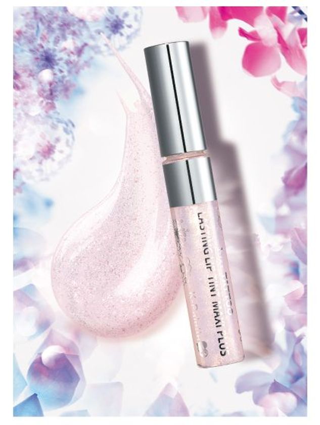 ボリュームと血色感が続く(※1)
「ラスティングリップティントマキシプラス」から、
大粒ラメ配合で唇華やぐ限定色「FL(フルリール)」が登場!