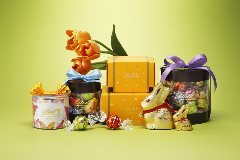 2月16日登場、リンツの2018ホワイトデーコレクション
春を先取りした華やかなボックスに、
色とりどりのリンドールをアソート