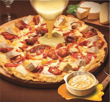 チーズフォンデュ タッカルビ　Mサイズ2,890円　Lサイズ3,990円※各税込