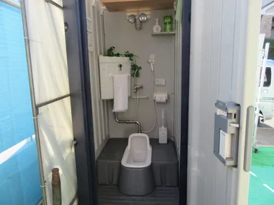 臭わない水洗現場トイレ