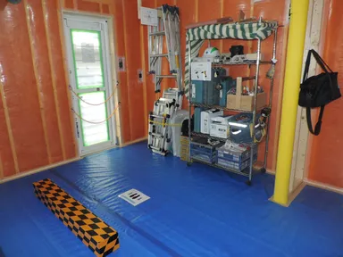 整理整頓された大工道具