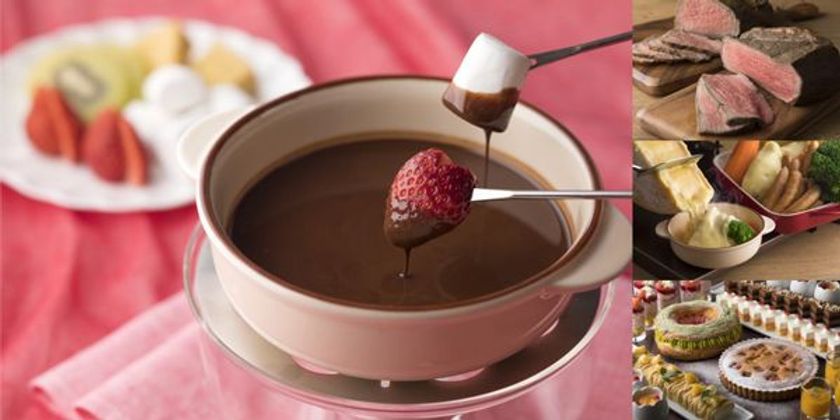 バレンタインデーに先駆けて　冬のグルメバイキングと共に
テーブルで楽しむチョコフォンデュ
2018年1月22日（月）より
吉祥寺第一ホテル2階　バイキング「パークストリート」にて