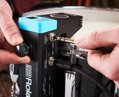 シンプルで簡単なセッティング