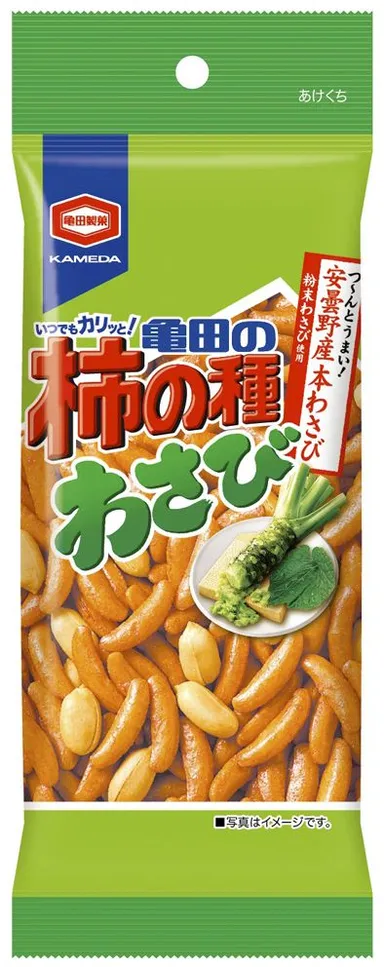 『68g 亀田の柿の種 わさび』