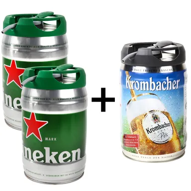 ハイネケン樽生5L2本セットを購入でクロンバッハー1本を無料同送
