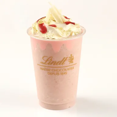 リンツ ホワイトチョコレート サクラ アイスドリンク