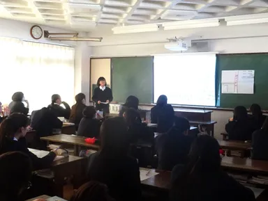 1月11日 中3社会科論文学年発表会