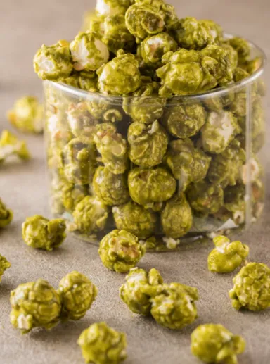 宇治抹茶ポップコーン