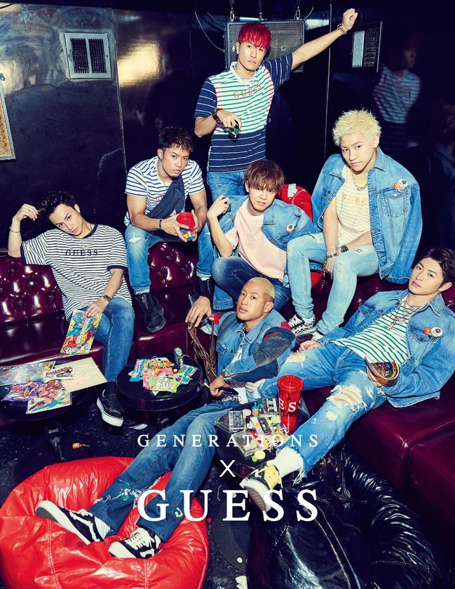 GUESS× GENERATIONS デニムジャケット