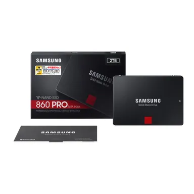 860 PRO 2.5インチ 2TB パッケージ