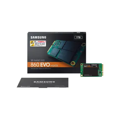 860 EVO mSATA 1TB パッケージ