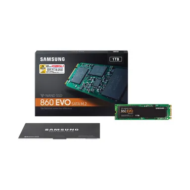 860 EVO M.2 1TB パッケージ