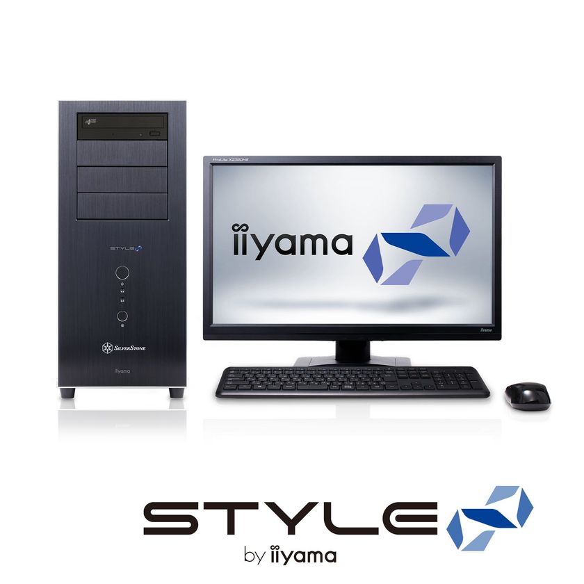 iiyama PC「STYLE∞（スタイル インフィニティ）」より
最上位インテル(R) Core(TM) i9プロセッサーと
水冷CPUクーラーを搭載したミドルタワーパソコンを発売