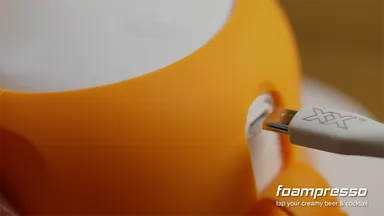 乾電池不要のUSBチャージ