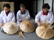 全国シェア9割超！400年以上続く「越中福岡の菅笠」が国の伝統的工芸品に指定